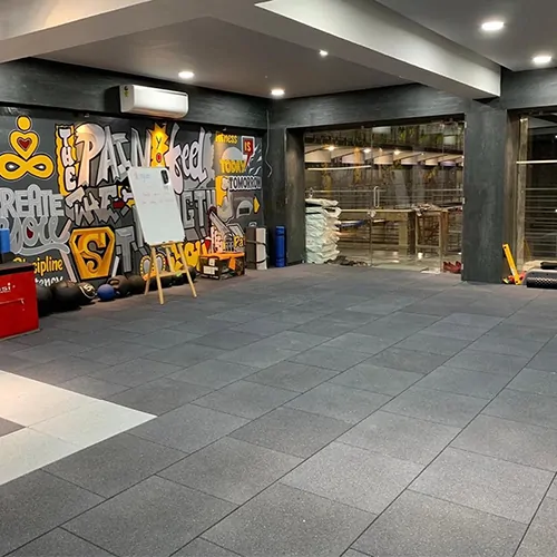 Square Rubber Tiles supplier for the United Arab Emirates &mdash; Sundek Sports